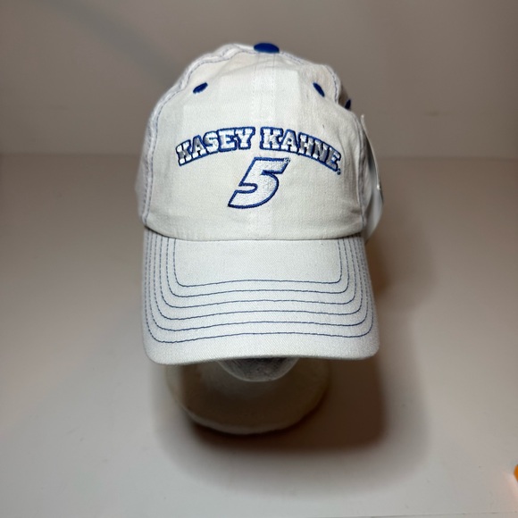 NWT Nascar Hat Kasey Kahne Checkered Flag Sports Cap NWT Adjustable - Picture 1 of 5